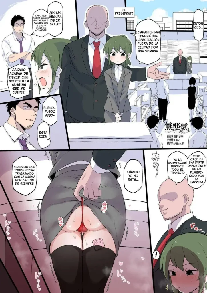 Shachou ni Netorareru Aijin ni Sareru Heroine-tachi｜Las Heroínas que Fueron Robadas por el Jefe y Convertidas en Sus Amantes