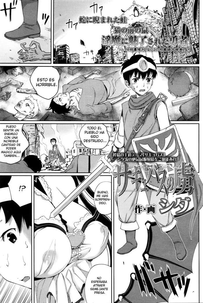 [Shida] Succubus no Toriko (Girls forM Vol. 11) [Spanish] [ODI]