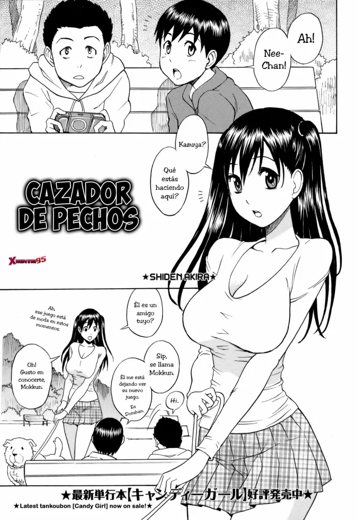 [Shiden Akira] Oppai Hunter | Cazador de Pechos (COMIC Masyo 2011-03) [Spanish] [XHentai95]