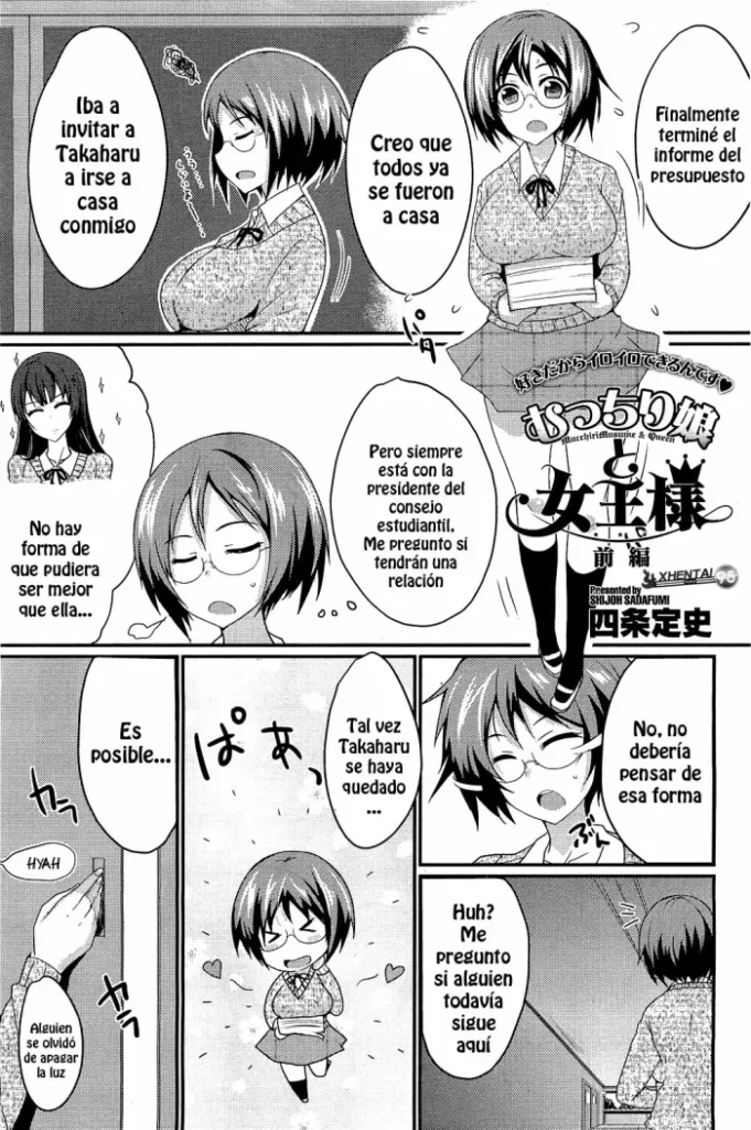 [Shijou Sadafumi] Mucchiri Musume to Joou-sama | La Chica Rechoncha Y la Reina [Spanish] [XHentai95]