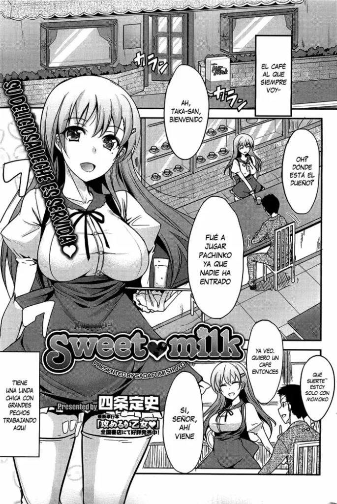 [Shijou Sadafumi] Sweet Milk | Dulce Leche (Comic Hot Milk 2013-01) [Spanish] [XHentai95]