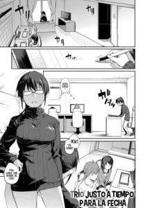 Shimekiri Girigiri Threesome | Trío justo a tiempo para la fecha