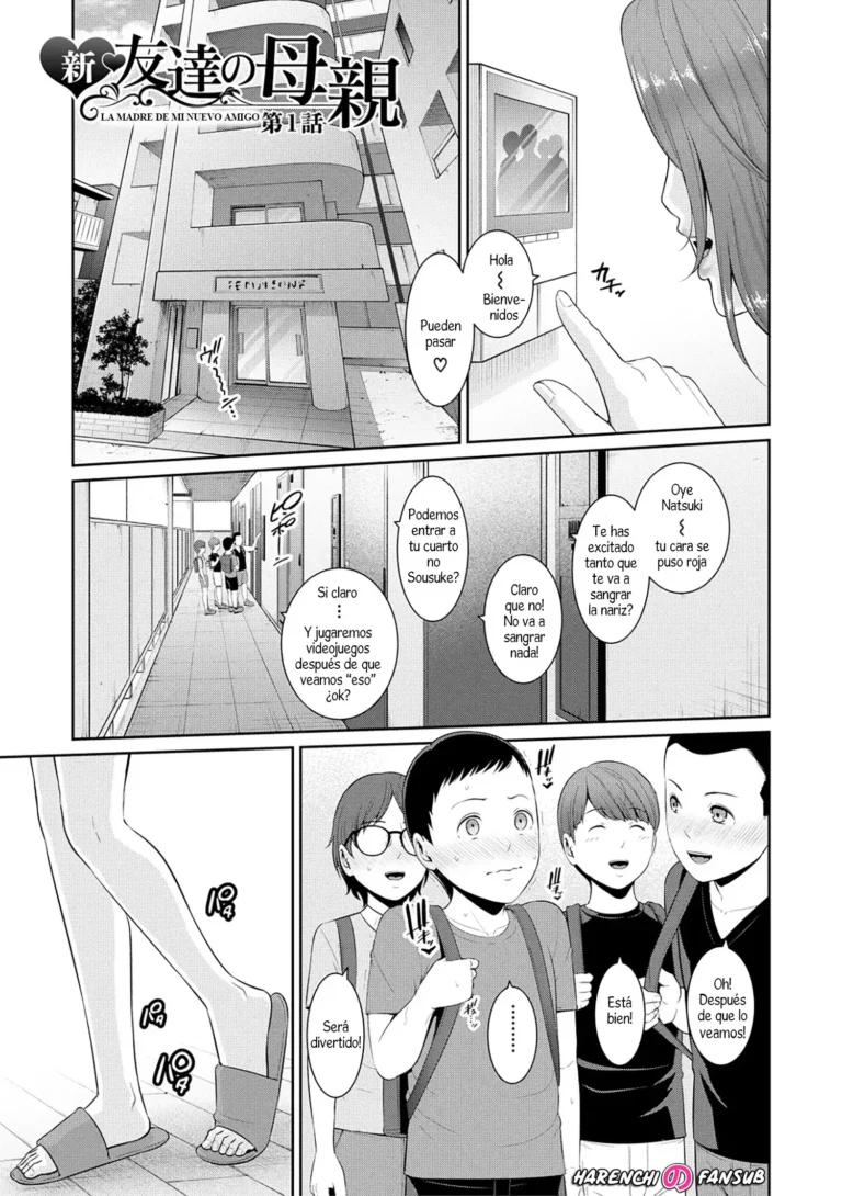 Shin Tomodachi no Hahaoya  (Chap.1) | La Madre de mi Nuevo Amigo (decensored)