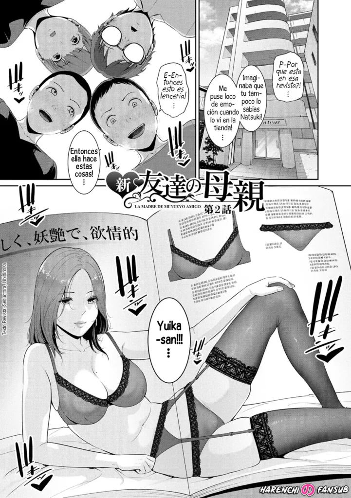 Shin Tomodachi no Hahaoya (Chap.2) | La Madre de mi Nuevo Amigo (decensored)