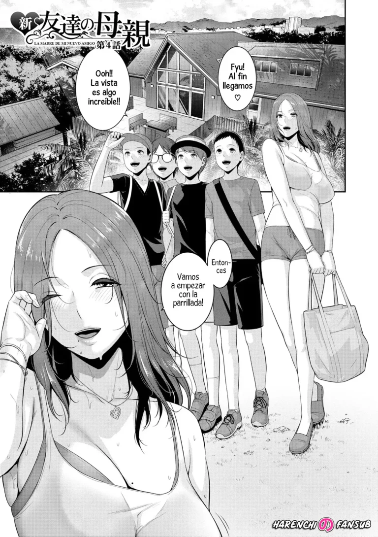Shin Tomodachi no Hahaoya (Chap.4) | La Madre de mi Nuevo Amigo (decensored)