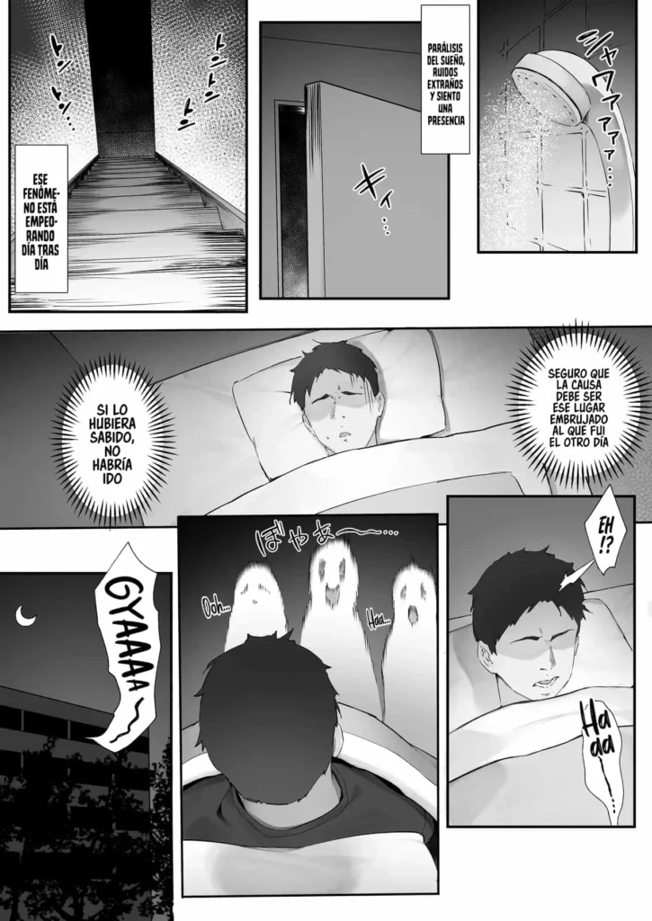 Shinrei Spot ni Ittara Yabbai no ga Tsuita node Nekosogi Suidashite Morau｜Fui a un Lugar Embrujado y Algo Terrible me Poseyó, Así que me lo Sacaron a Corridas