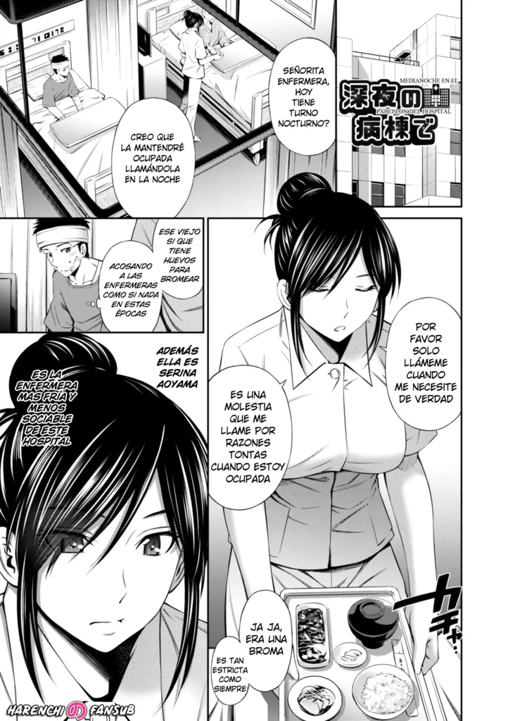 Shinya no Byoudou de | Medianoche en el pabellon del Hospital (decensored)