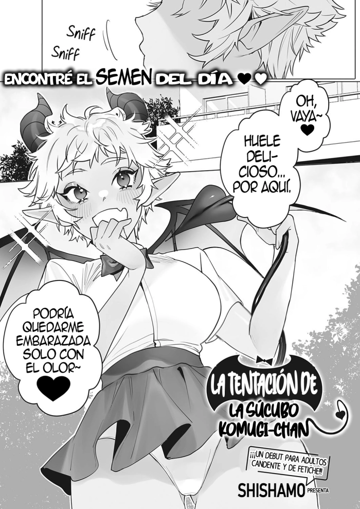 [Shishamo] Inma Kanyuu Komugi-chan | La Tentación De La Súcubo Komugi-chan (COMIC ExE 38) [Spanish] [Anime no Mansebia] [Digital]