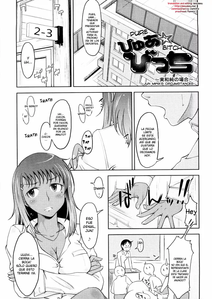[SHIUN] Pure☆Bitch ~Miwa Jun no Baai~ | Pure☆Bitch ~Jun Miwa’s Circumstances~ (Pure Bitch) [Spanish] [XHentai95 Fansub]