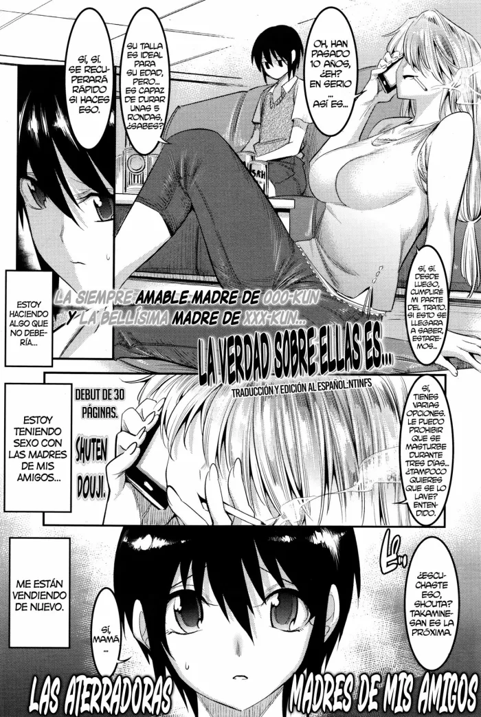 [Shuten Douji] Hontou wa Kowai Tomodachi no Okaa-san (Girls ForM Vol.11) [Spanish] [NTINFS]