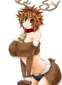 [Siranuiann (Koshian)] Okki na Omune no Tonakai-san wa - La reno pechugona [Spanish] {Gisicom}