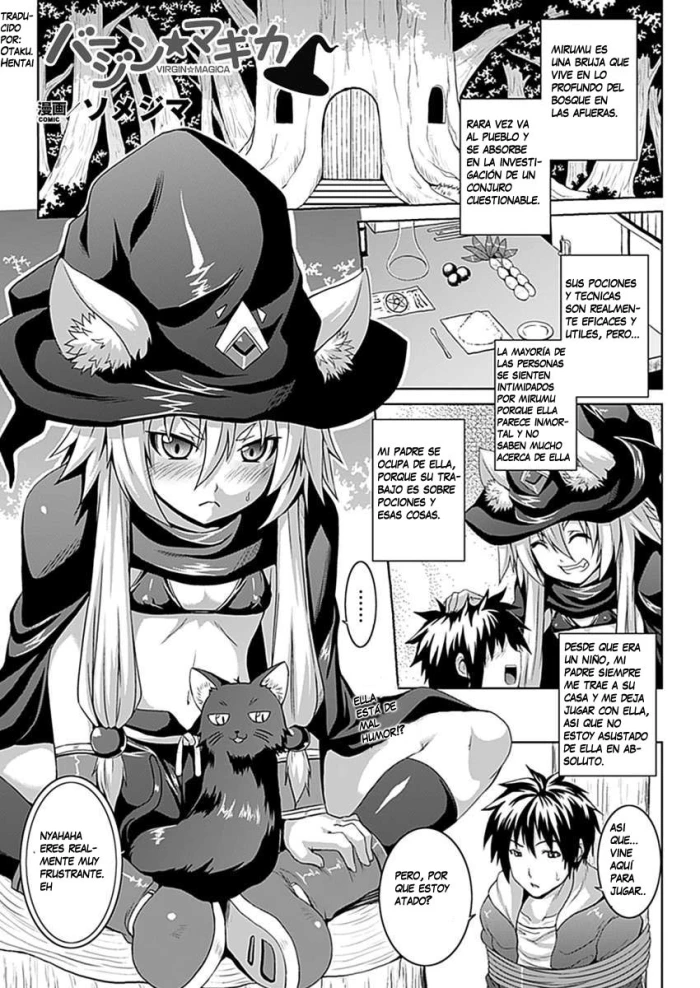 [Somejima] Virgin☆Magica (COMIC Unreal 2012-08 Vol. 38) [Spanish] [Otaku.Hentai] [Digital]