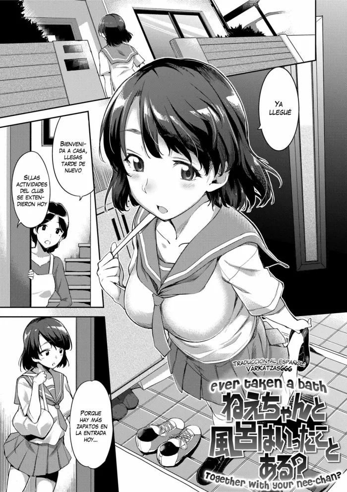 [sugarBt] Nee-chan to Furo wa Itta Koto Aru? | Ever taken a bath together with your Nee-chan? (Ai ga Nakutemo Ecchi wa Dekiru!) [Spanish] [Varkatzas666] [Decensored] [Digital]