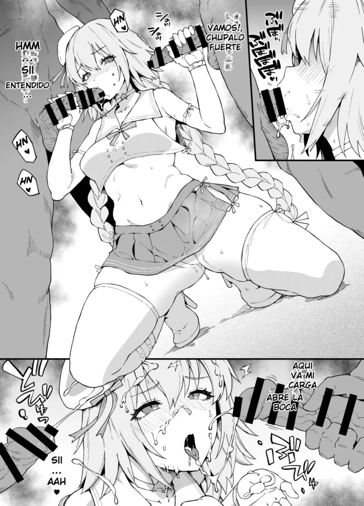 Suihei Ishou Jeanne (Fate) Bukkake Anal Play