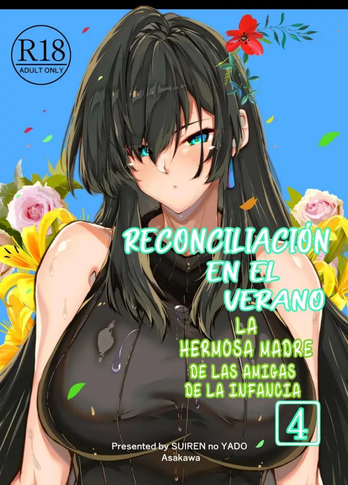 [Suiren no Yado (Asakawa)] Natsu no Yari Naoshi 4 -Natsu to Inaka to Osananajimi no Haha- | Reconciliacion en el Verano 4 -La Hermosa madre de las amigas de la infancia- [Spanish] [Kiss-shot Acerola-Orion Heart-Under-Blade]