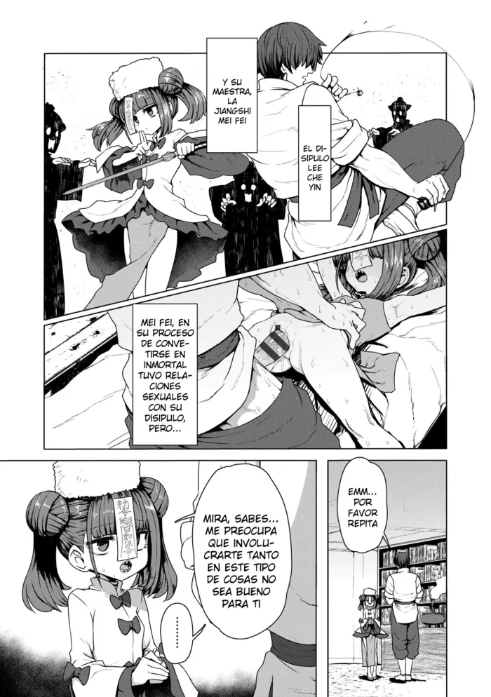 [Sumiyao] Kakioroshi Meifei no 8P Manga (Sokuochi Loli-BBA) [Spanish] [Olimpo no Fansub] [Digital]