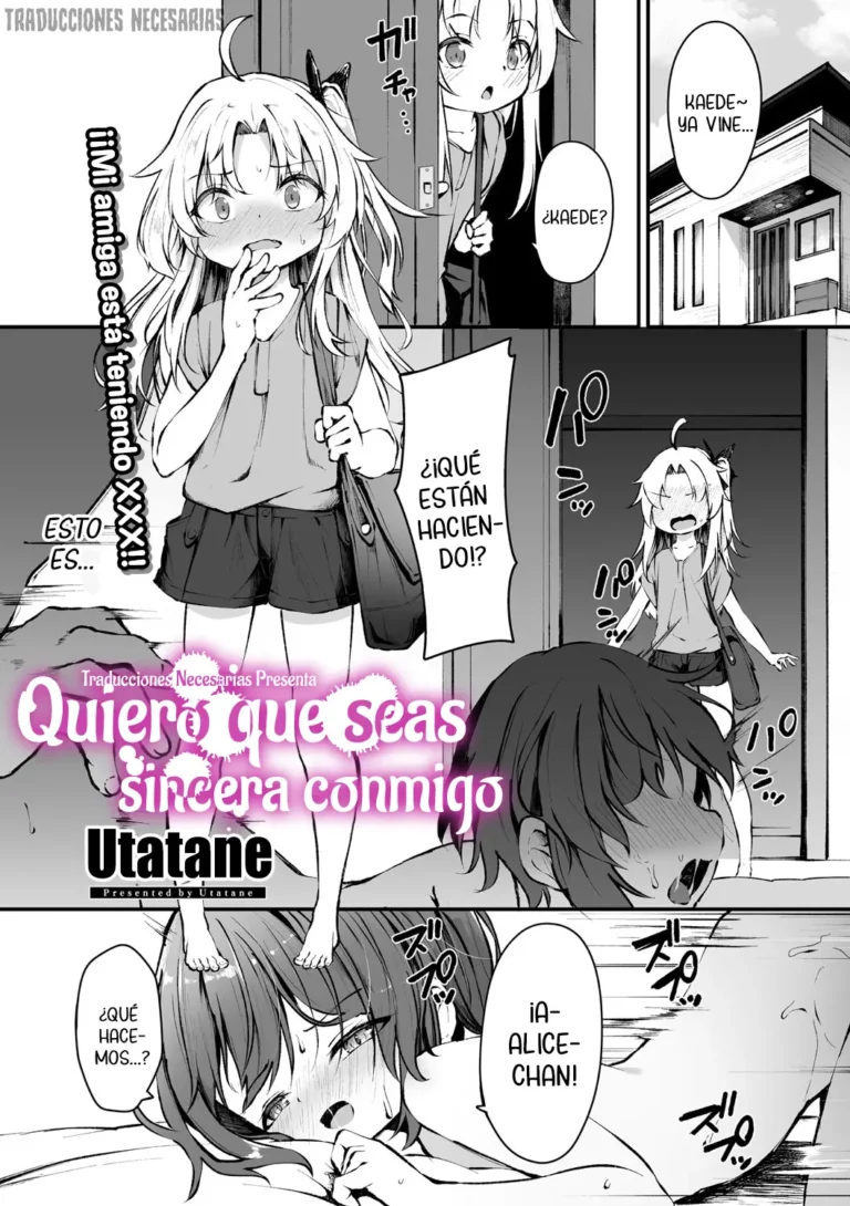 Sunao na Kimi ga Hoshii – Quiero que seas sincera conmigo