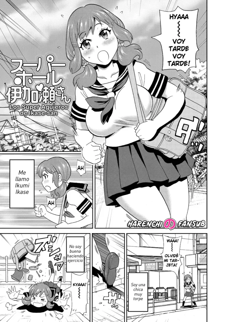 Super Hole Ikase-san | Los Super Agujeros de Ikase-san (decensored)