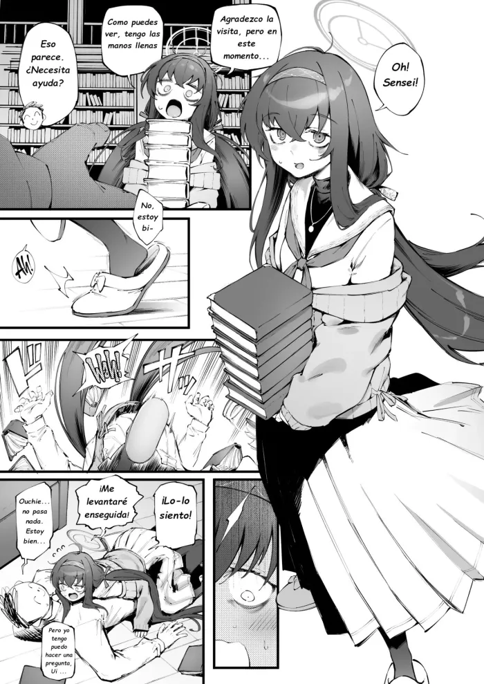 [Suruga Kuroitsu] Ui no Nioi… | El Aroma de Ui… (Blue Archive) [Spanish] [WhiteBahamutTraducciones]