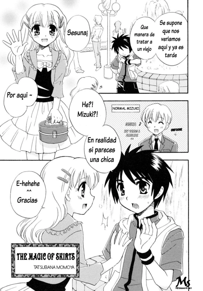 [Tachibana Momoya] Skirt no Mahou (Shounen Shikou Seires Josou Special) [Spanish] [MegaShota]