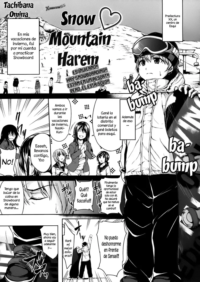 [Tachibana Omina] Yukiyama ♥ Harem (COMIC MUJIN 2013-01) [Spanish] [XHentai95]