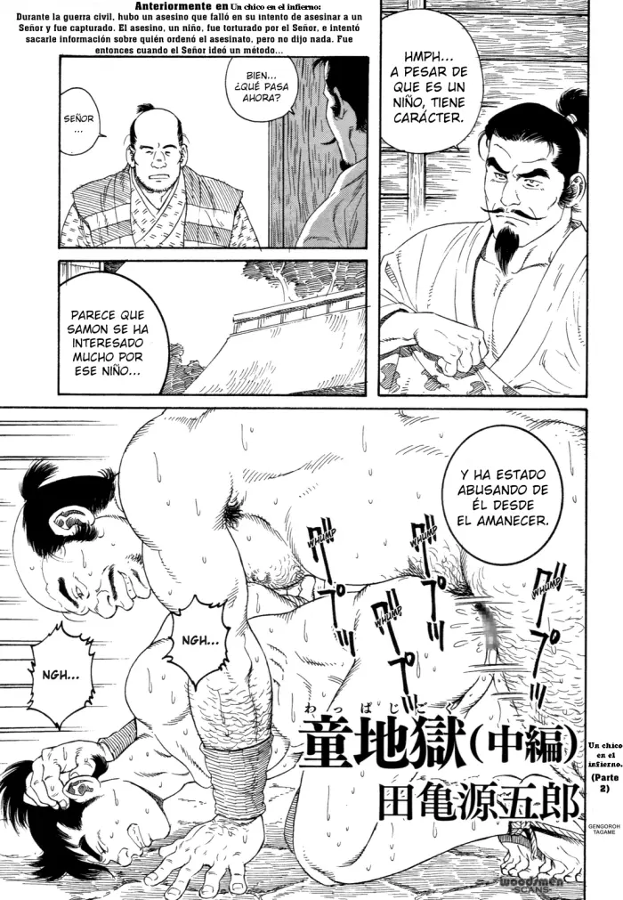 [Tagame Gengoroh] Un chico en el infierno 01 [Spanish] [Rincon Fujoshi]