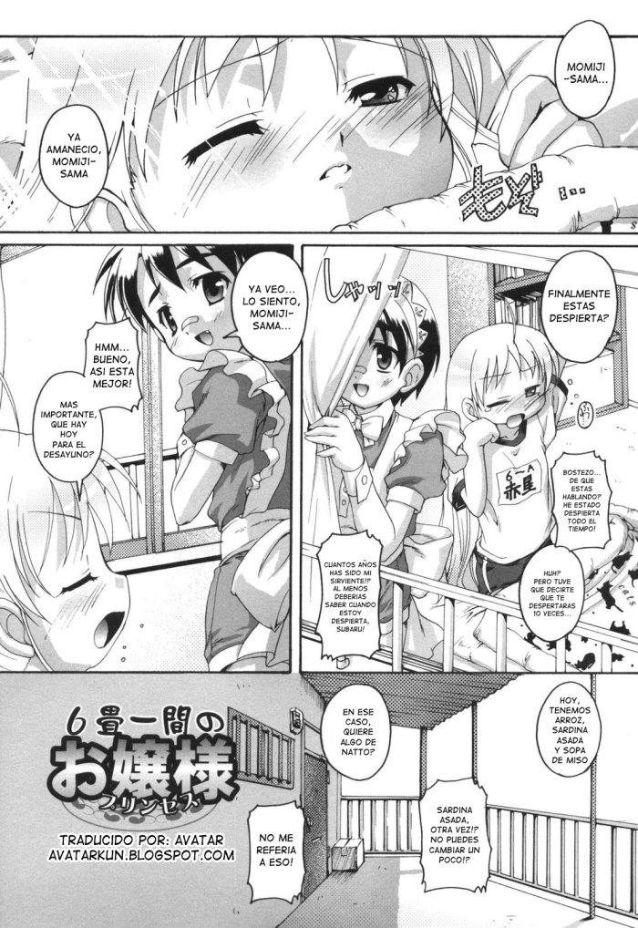 [Takase You] 6-Jou Hitoma no Ojousama | 6 Tatami Room Princess (Puchi Fechi H) [Spanish] [Avatar]
