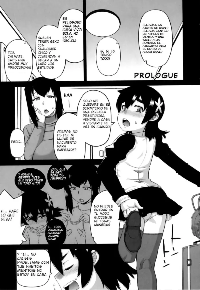 [Takatu] The Succubus Lady From Next Door Capitulo 1-3 [Spanish [Kurotao]