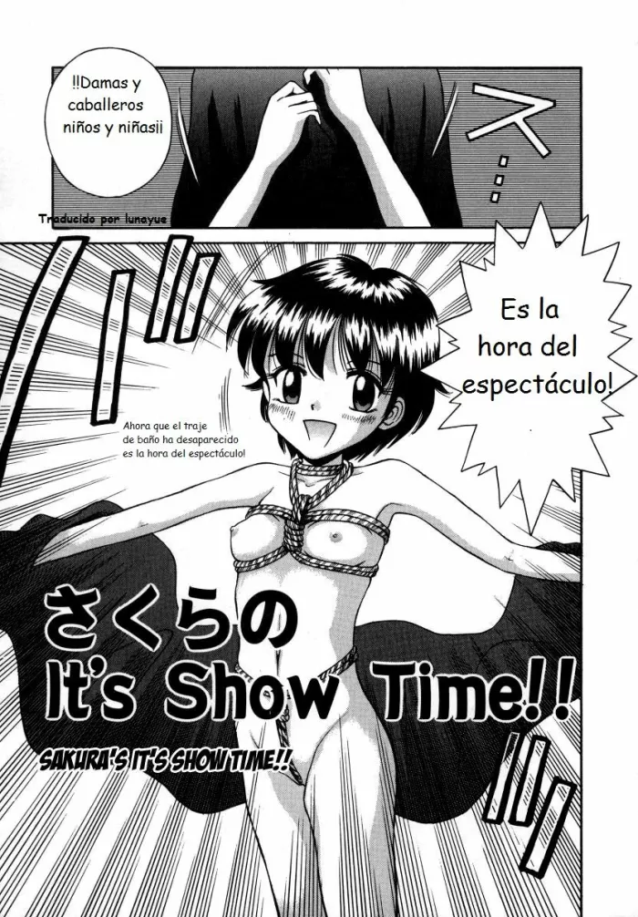 [Tamachi Yuki] Sakura no It’s Show Time!! | Sakura’s It’s Show Time!! (Shirukko) [Spanish] [lunayue]