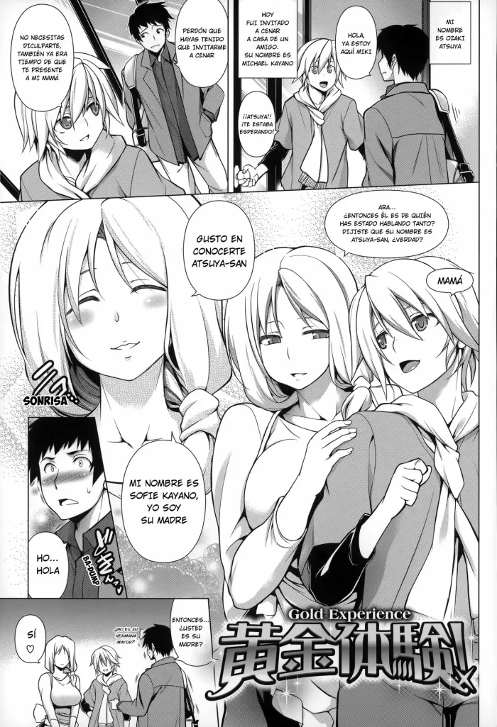 [TANABE] Ougon Taiken! – Gold Experience + Motto Ougon Taiken! (Chichi Zakari) [Spanish] [jhenier13]