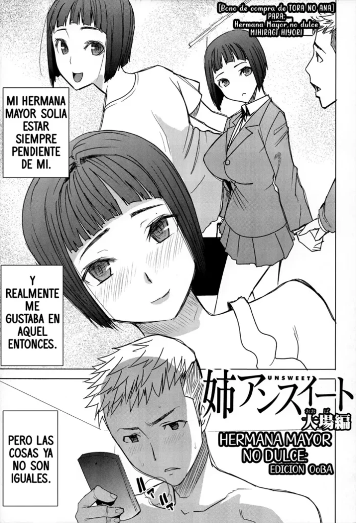 [Tanaka Aji] “Ane Unsweet – Mihiragi Hiyori +” Toranoana-sama Kounyuu Tokuten – Ane Unsweet Ooba hen [Spanish] [KINGBAK]