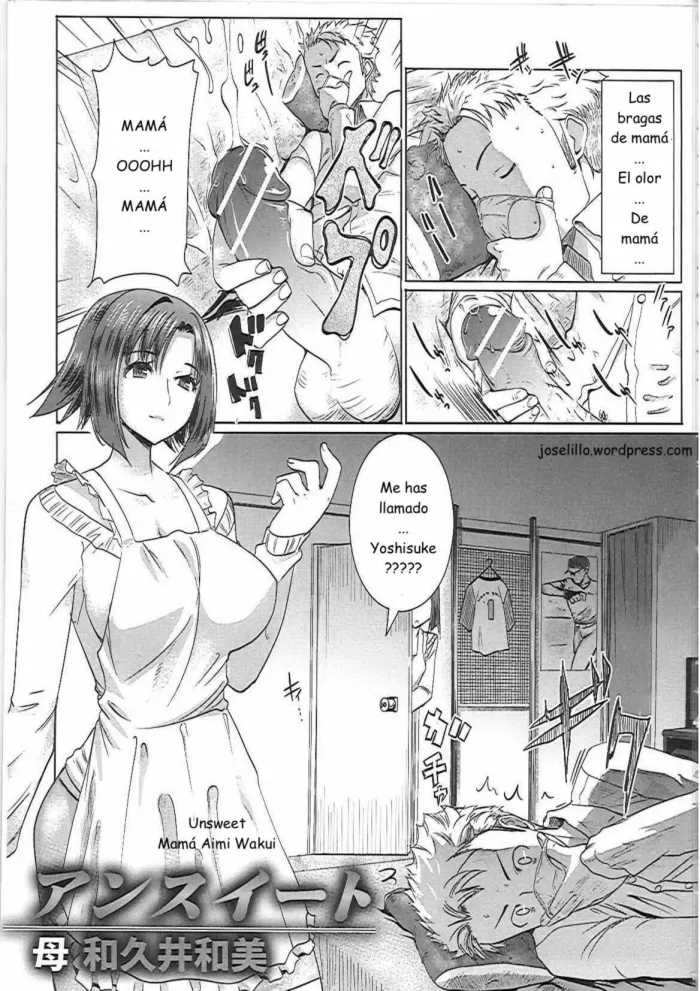 [Tanaka Aji] Unsweet Haha Wakui Kazumi | Unsweet Mom Aimi Wakui (Unsweet Netorare Ochita Onna-tachi) [Spanish] [Joselillo]