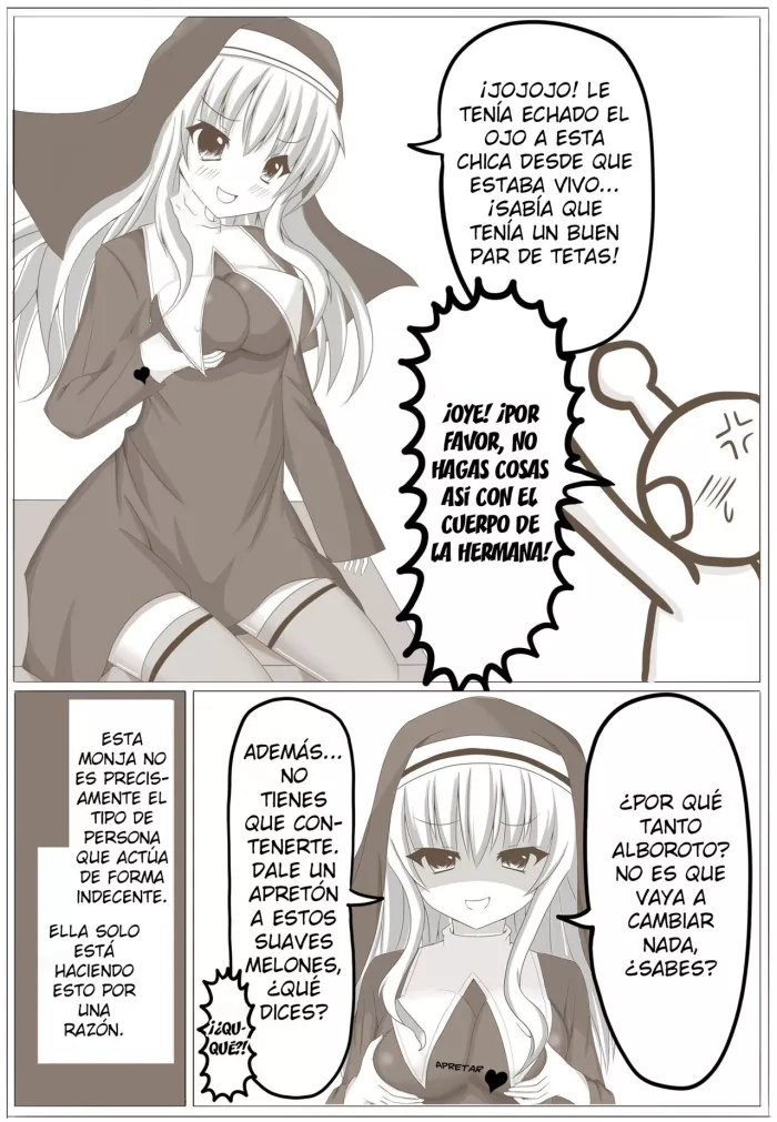 [Tanano Omochi] Nun Possession | Posesión de la hermana [Spanish]