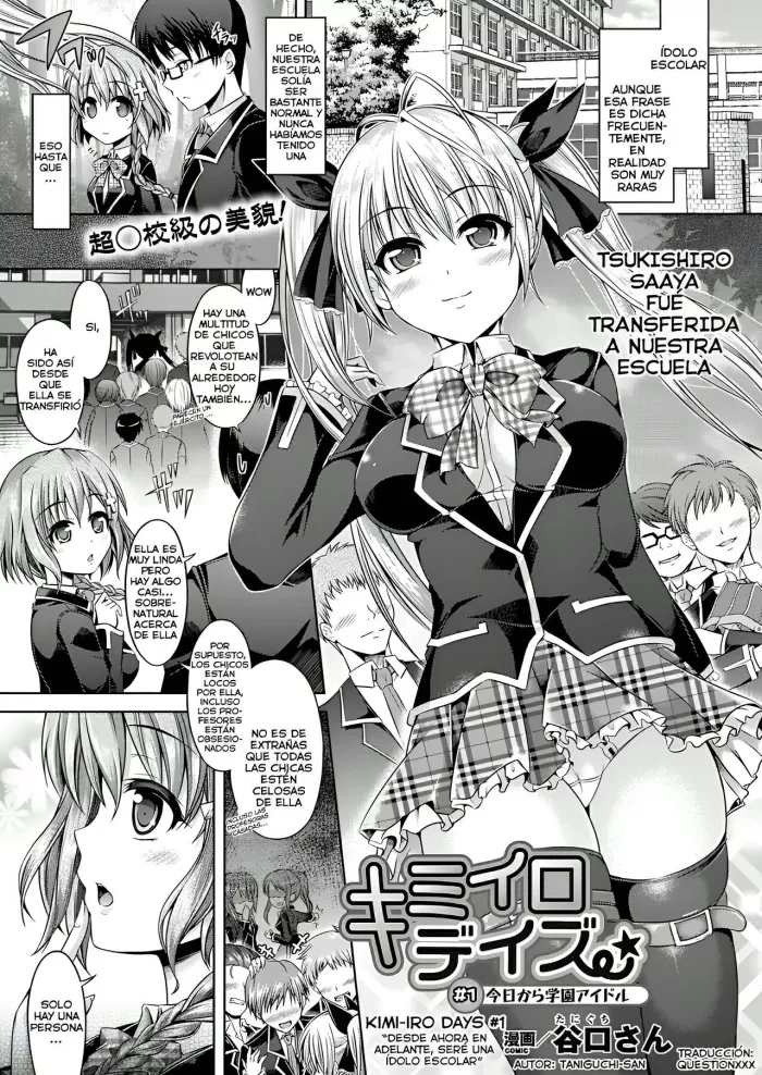 [Taniguchi-san] Kimi-iro Days day #1 [Spanish]