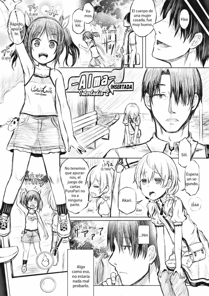 [Taniguchi-san] -Tamashii- INSERT interlude | -Alma- insertada interludio (Tamashii Insert ~Fushigi Appli de Anoko ni Hyoui~) [Spanish] [Hentai TSF] [Digital]