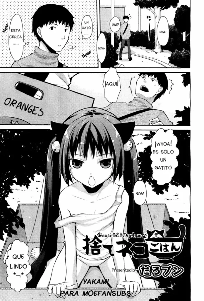 [Taropun] Sute Neko Gohan (COMIC Aun 2012-04) [Spanish] [Moe Fansub]