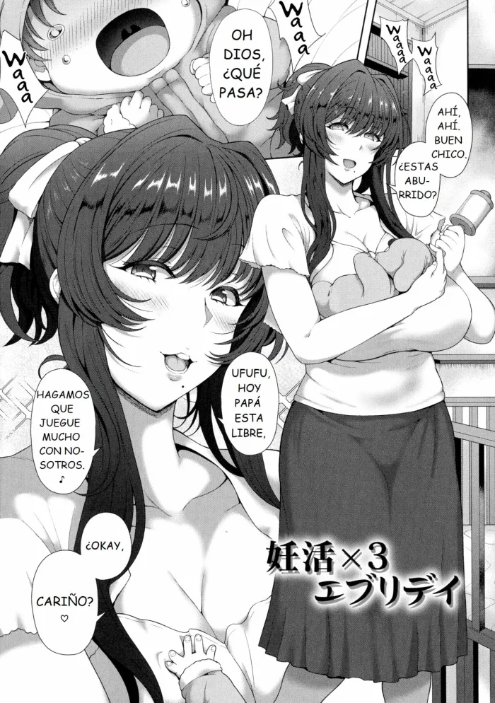 [Tawara Hiryuu] Ninkatsu x3 Everyday (Juku Mesu) [Spanish]