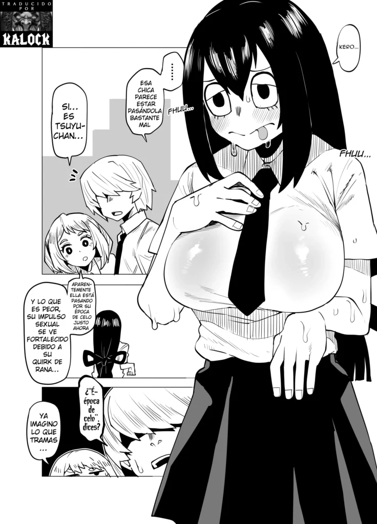 Teisou Gyakuten Mono Asui Tsuyu no Baai | Academia de Héroes & una Moralidad Invertida 3: Caso Tsuyu