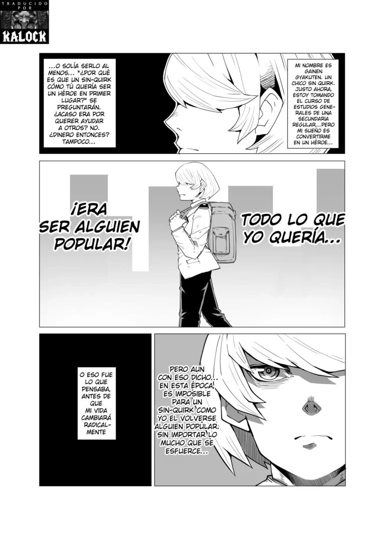 Teisou Gyakuten no Hero Academia | Academia de Héroes & una Moralidad Invertida 1