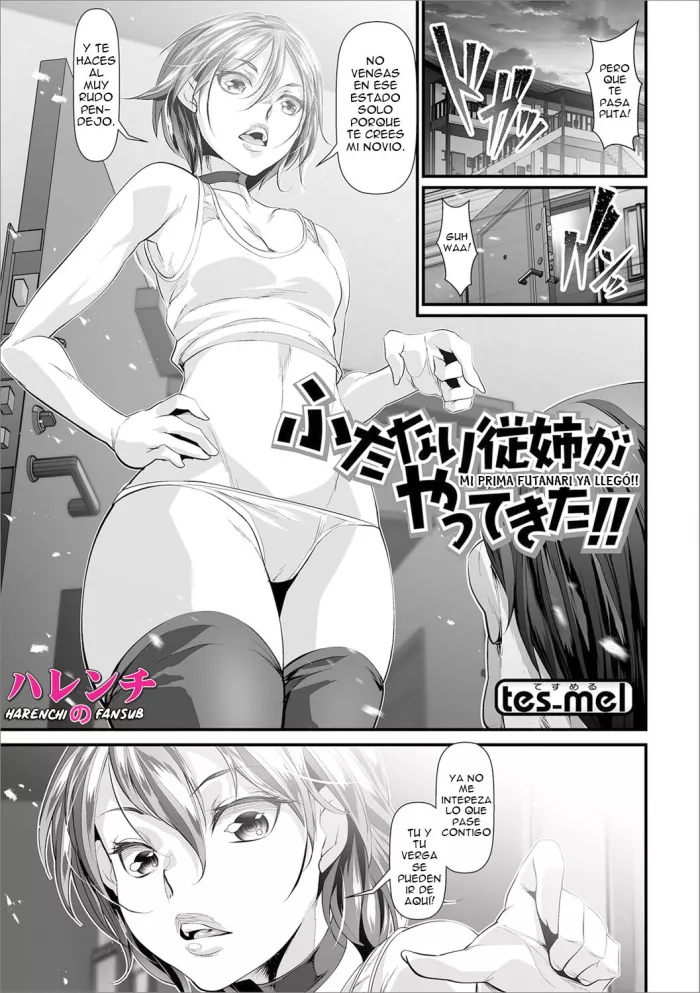 [tes_mel] Futanari itoko ga yattekita!! (Futanari Friends! 01) [Spanish] [Digital]