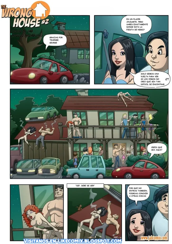 The Wrong House – Part 1 (Español) – https://likecomix.blogspot.com