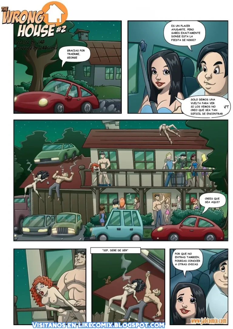 The Wrong House – Part 1 (Español) – https://likecomix.blogspot.com