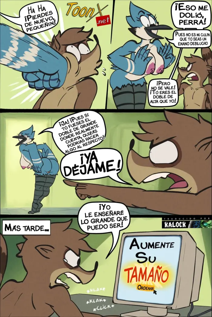 [ThingsHappen] A Regular Comic (Regular Show) (Spanish) [kalock]