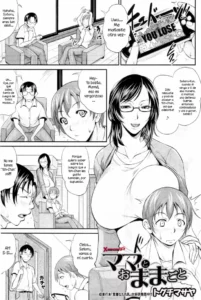[Toguchi Masaya] Mama to O-Mamagoto | Jugando a la Casita con Mamá (COMIC MILF 2012-10 Vol. 9) [Spanish] {XHentai95}