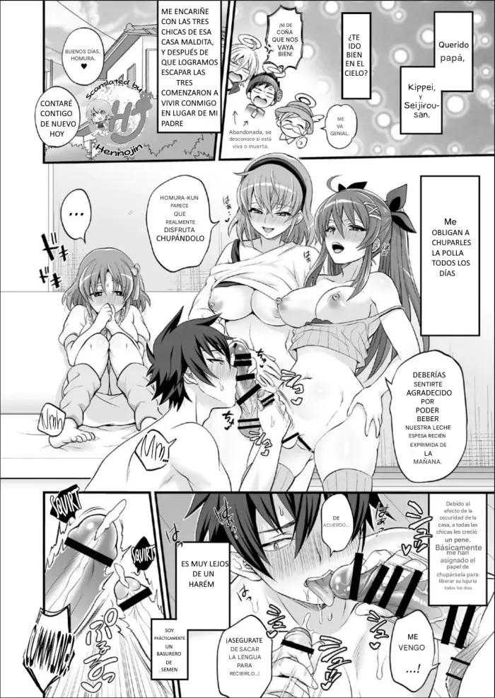 (Tokimachi Eisei) Harem FUTADOON (Futana Pudding) (Spanish)