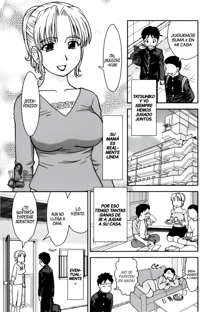 Tomodachi no Okaa-san｜La Mamá De Mi Amigo