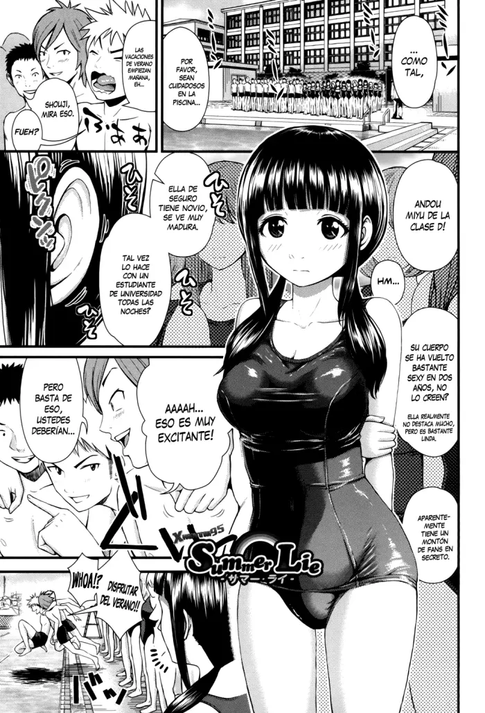 [Tomono Hiro] Summer Lie (Hoshigari Girlfriends – Wanting Girl Friends) [Spanish] [XHentai95] [Digital]