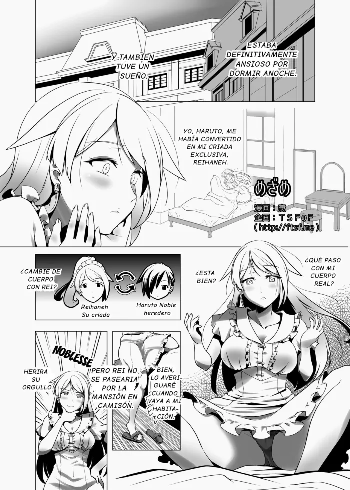 [TSF no F (Kanoe)] Mezame | INCREÍBLE DESPERTAR (TSF no F no Hon Sono 5) [Spanish] [Haise] [Digital]