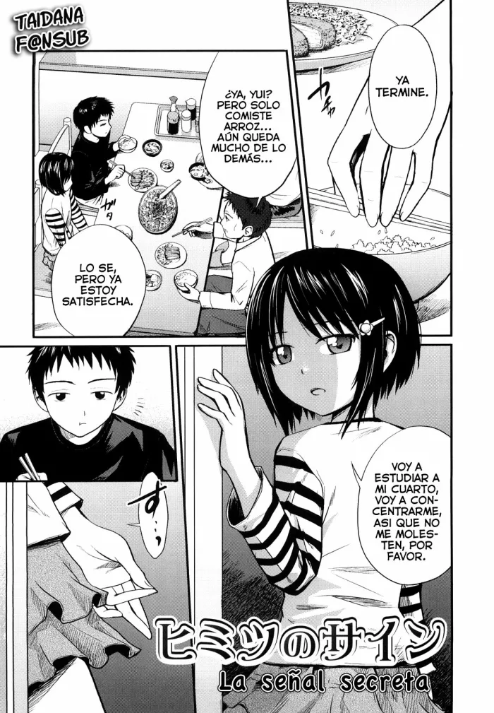 [Tsubaki Jushirou] La señal secreta [Español] (Taidana F@nsub)