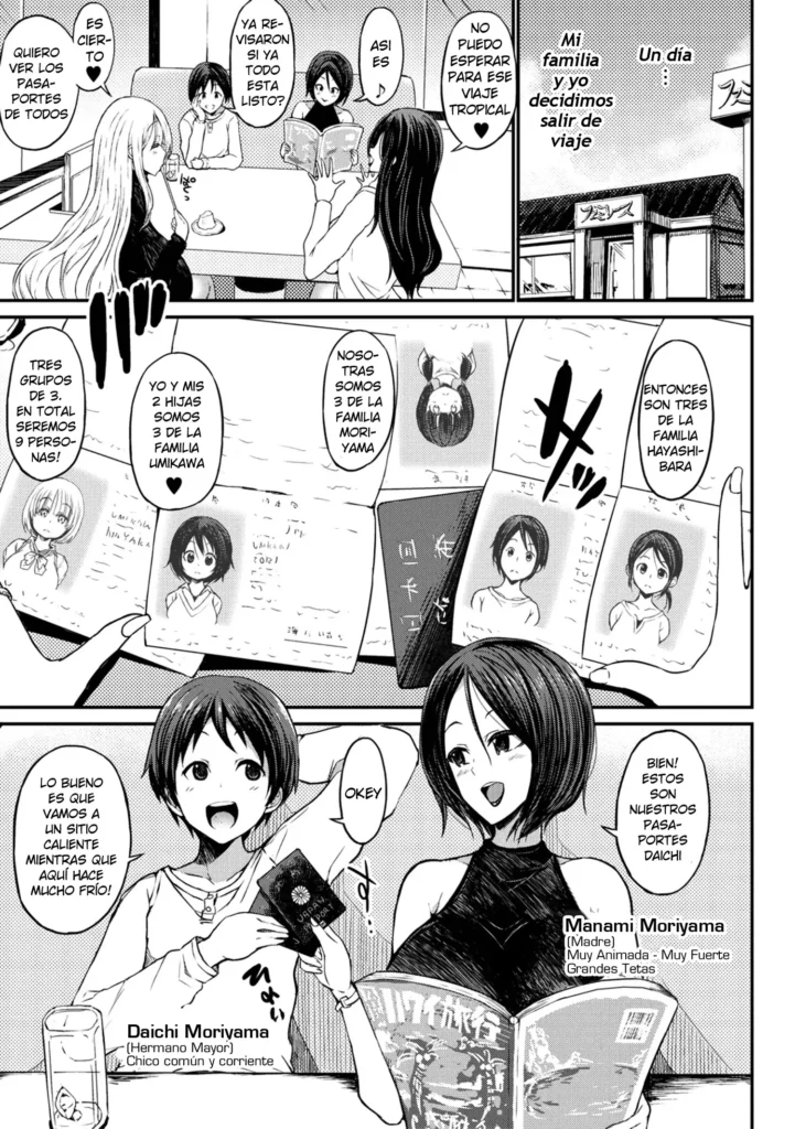 Tsuujou Sex ga Gomu Nashi de 24-jikan Namahame Houdai no Kazoku-tachi (part 1) | Una familia que normalmente tiene sexo ilimitado sin condon las 24h (decensored)